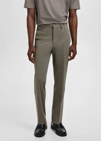 Pantalon de costume super slim-fit en tissu stretch Pantalon de costume super slim-fit en tissu stretch