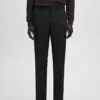 Pantalon de costume super slim-fit en tissu stretch