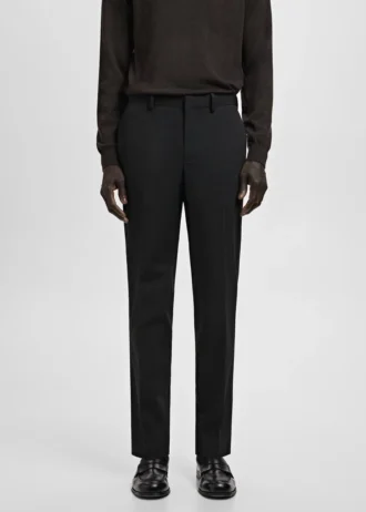 Pantalon de costume super slim-fit en tissu stretch