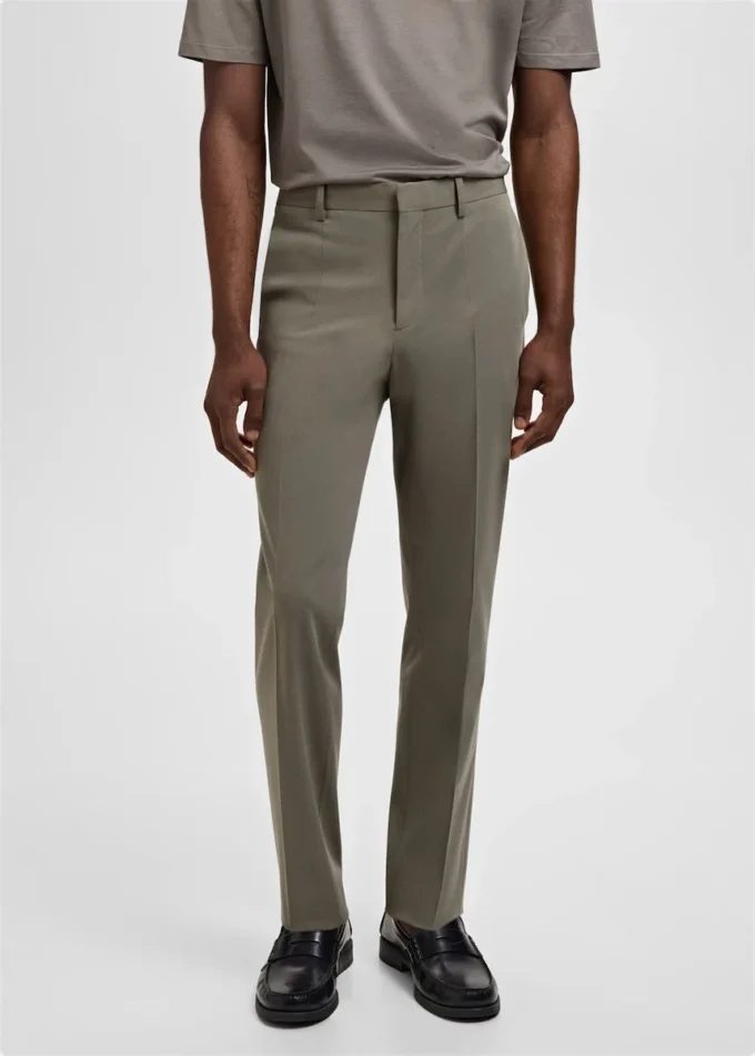 Pantalon de costume super slim-fit en tissu stretch Pantalon de costume super slim-fit en tissu stretch