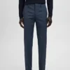 Pantalon de costume super slim-fit en tissu stretch