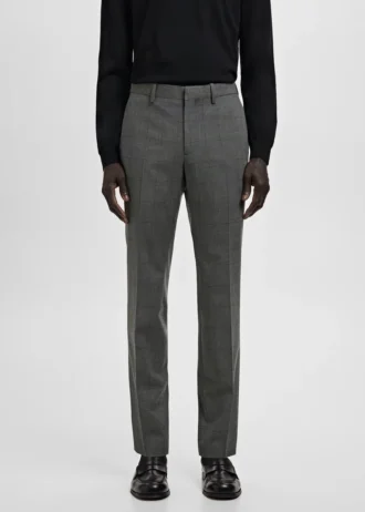 Pantalon de costume super slim-fit en tissu stretch