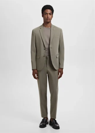 Pantalon de costume super slim-fit en tissu stretch Pantalon de costume super slim-fit en tissu stretch