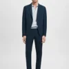 Pantalon de costume super slim-fit en tissu stretch Pantalon de costume super slim-fit en tissu stretch