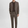 Pantalon de costume super slim-fit en tissu stretch Pantalon de costume super slim-fit en tissu stretch