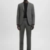 Pantalon de costume super slim-fit en tissu stretch Pantalon de costume super slim-fit en tissu stretch