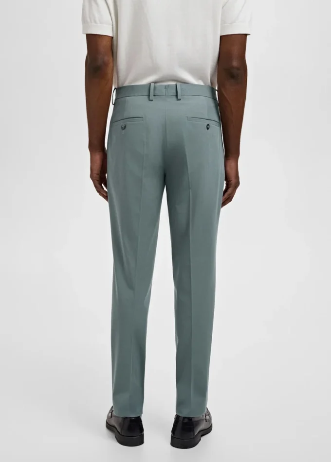 Pantalon de costume super slim-fit en tissu stretch Pantalon de costume super slim-fit en tissu stretch