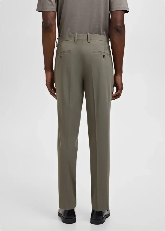Pantalon de costume super slim-fit en tissu stretch Pantalon de costume super slim-fit en tissu stretch