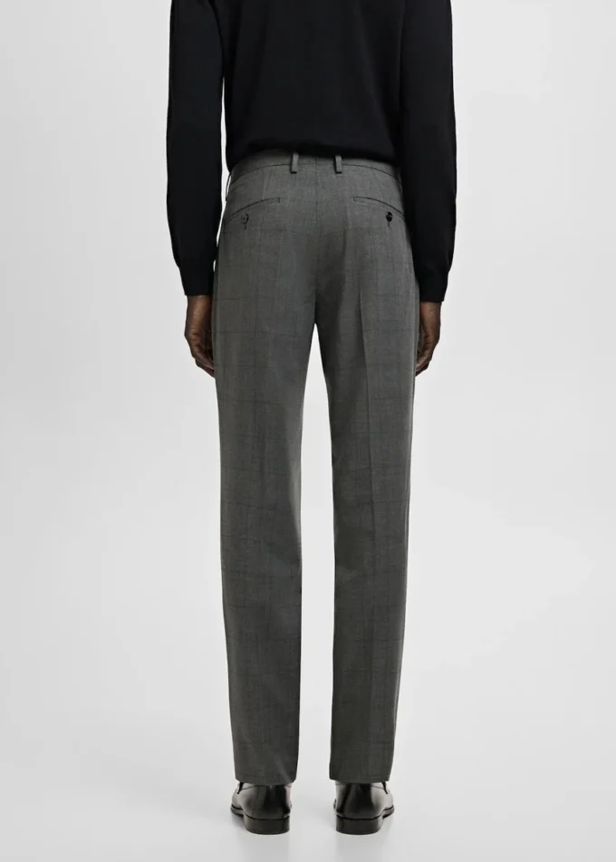 Pantalon de costume super slim-fit en tissu stretch Pantalon de costume super slim-fit en tissu stretch