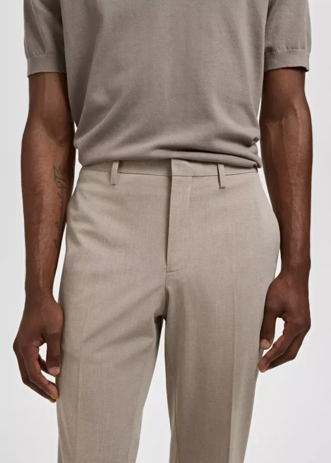 Pantalon de costume super slim-fit en tissu stretch Pantalon de costume super slim-fit en tissu stretch