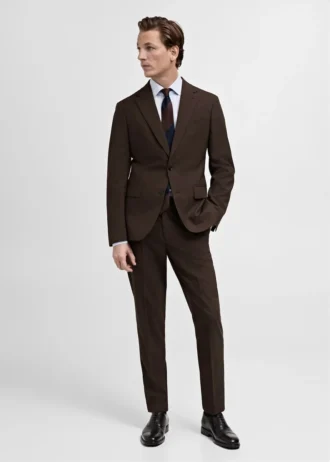 Pantalon de costume Turin 100 % laine