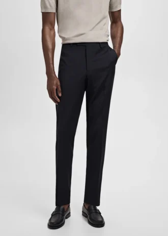 Pantalon de costume Turin 100 % laine vierge