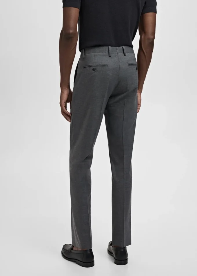 Pantalon de costume Turin 100 % laine vierge Pantalon de costume Turin 100 % laine vierge