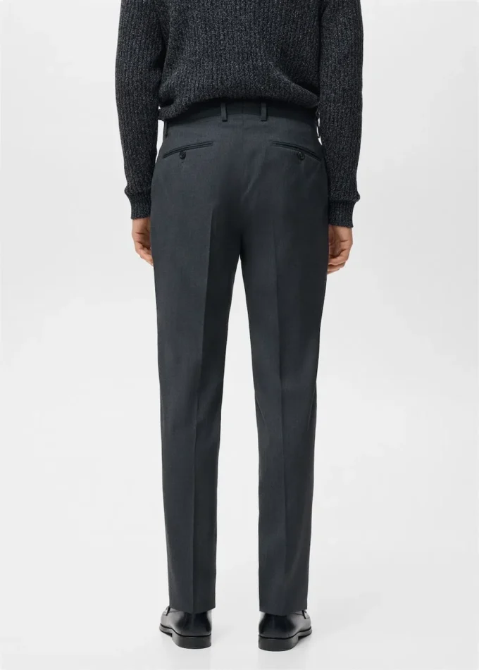 Pantalon de costume Turin 100 % laine vierge Pantalon de costume Turin 100 % laine vierge