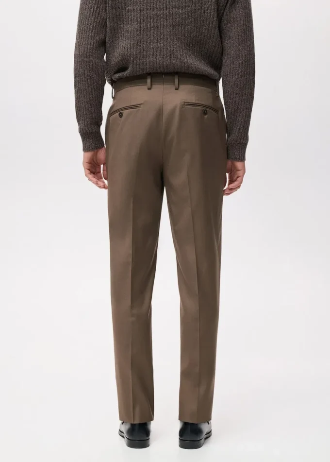 Pantalon de costume Turin 100 % laine vierge Pantalon de costume Turin 100 % laine vierge