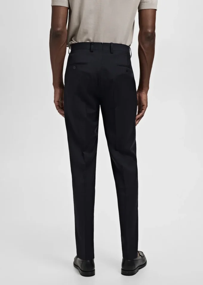 Pantalon de costume Turin 100 % laine vierge Pantalon de costume Turin 100 % laine vierge
