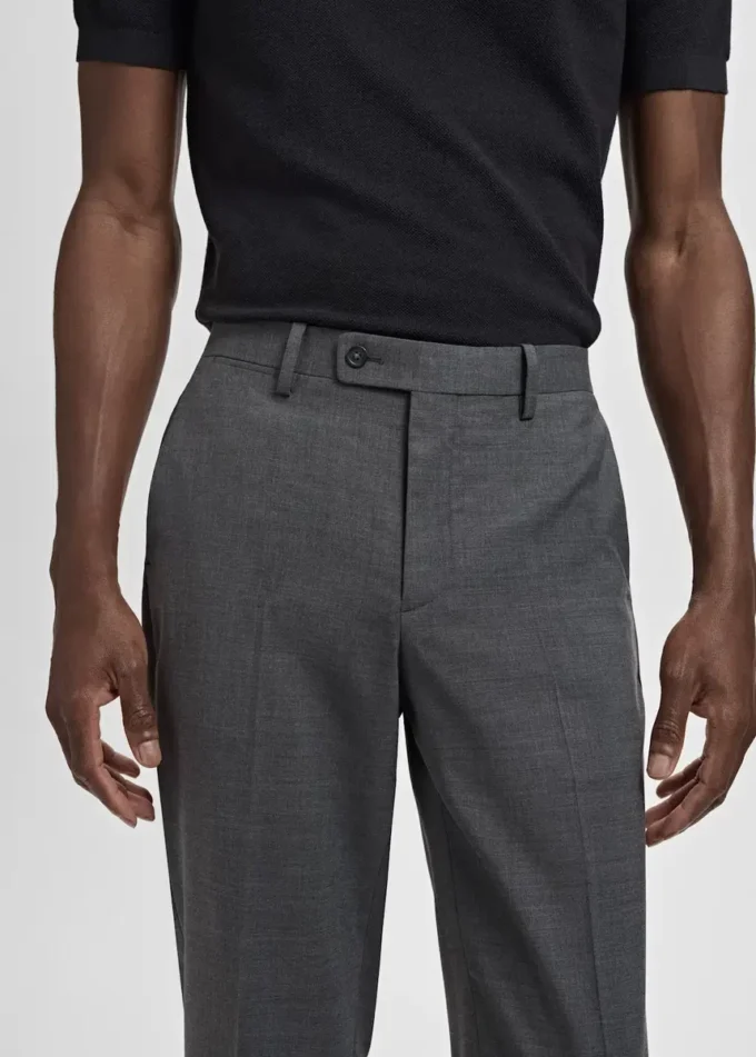 Pantalon de costume Turin 100 % laine vierge Pantalon de costume Turin 100 % laine vierge