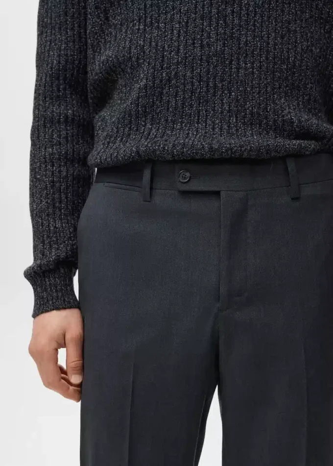 Pantalon de costume Turin 100 % laine vierge Pantalon de costume Turin 100 % laine vierge