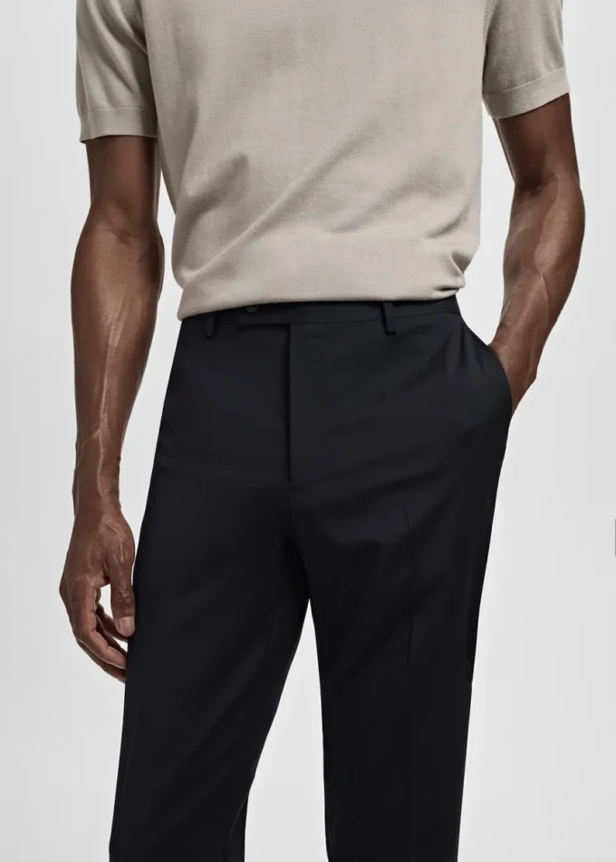 Pantalon de costume Turin 100 % laine vierge Pantalon de costume Turin 100 % laine vierge
