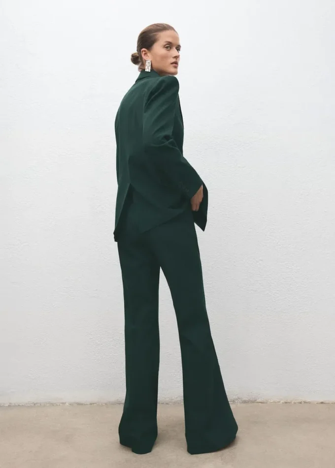 Pantalon de costume évasé Pantalon de costume évasé