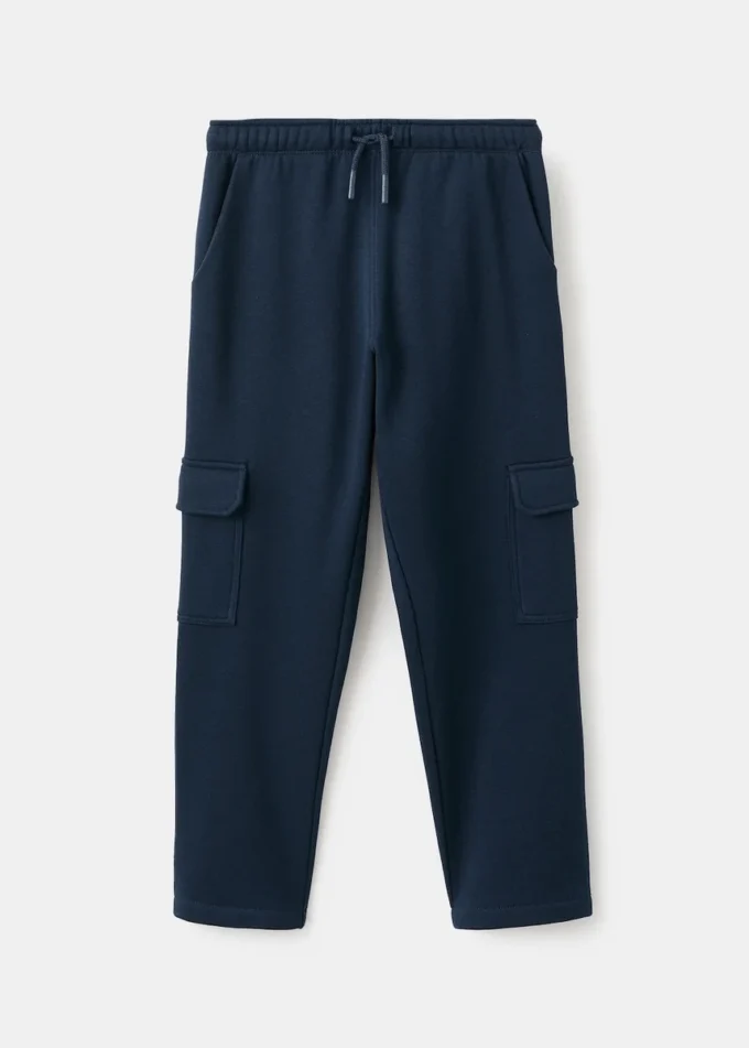 Pantalon de jogging cargo avec cordon de serrage
