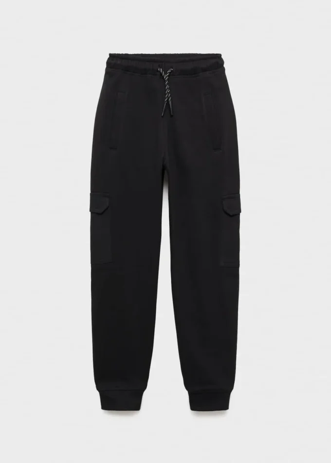 Pantalon de jogging cargo avec cordon de serrage