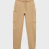 Pantalon de jogging cargo avec cordon de serrage Pantalon de jogging cargo avec cordon de serrage