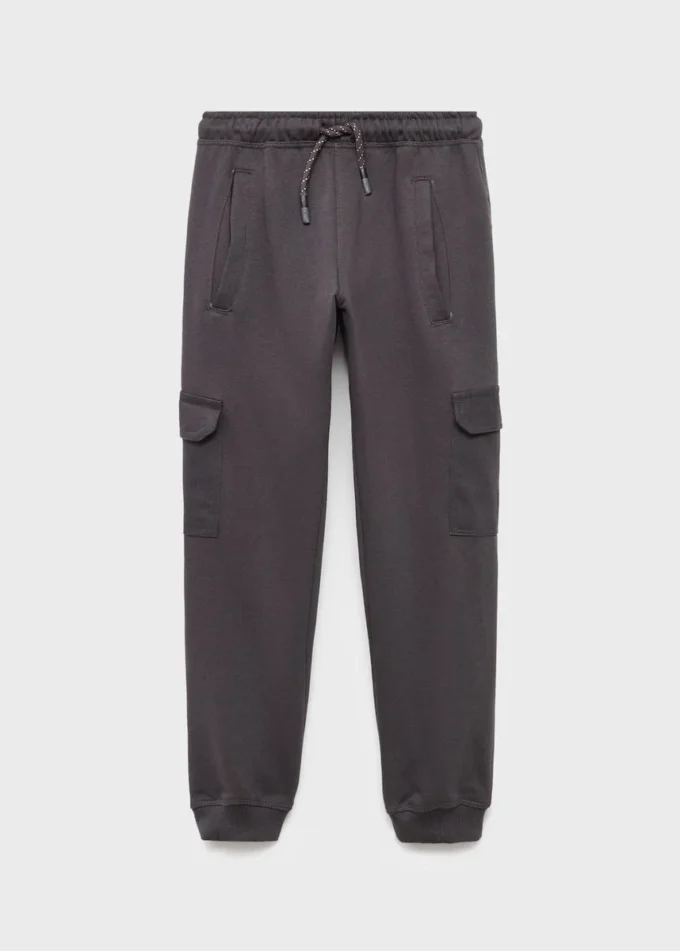 Pantalon de jogging cargo avec cordon de serrage