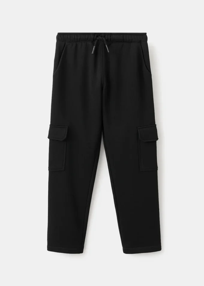 Pantalon de jogging cargo avec cordon de serrage