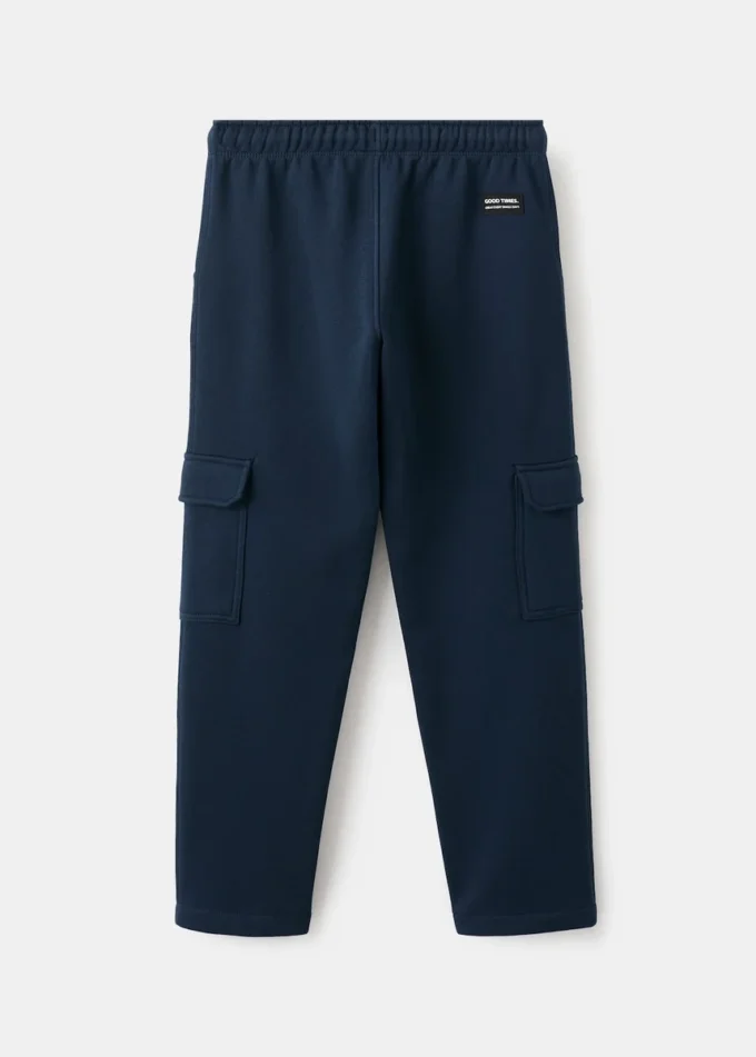 Pantalon de jogging cargo avec cordon de serrage