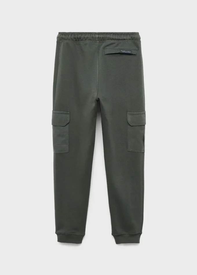 Pantalon de jogging cargo avec cordon de serrage