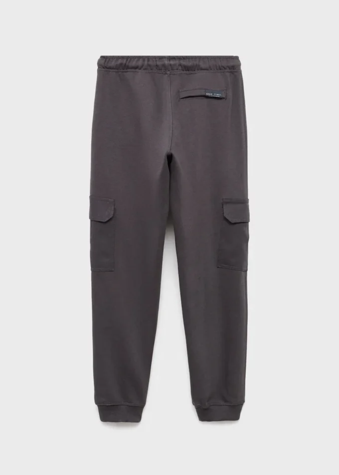 Pantalon de jogging cargo avec cordon de serrage
