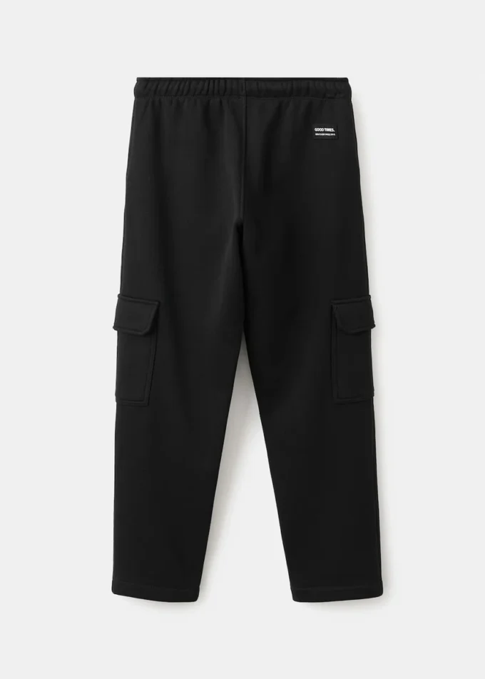 Pantalon de jogging cargo avec cordon de serrage