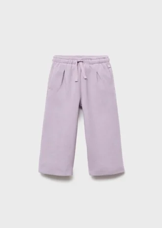 Pantalon de jogging en coton avec cordon de serrage