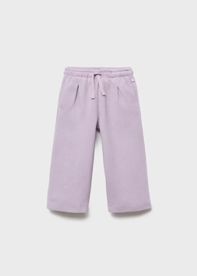 Pantalon de jogging en coton avec cordon de serrage