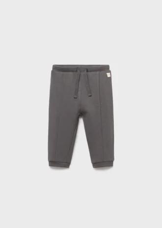 Pantalon de jogging en coton avec cordon de serrage