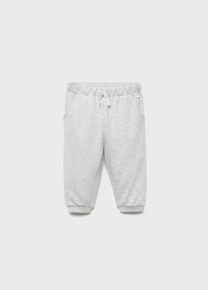 Pantalon de jogging en coton avec cordon de serrage Pantalon de jogging en coton avec cordon de serrage