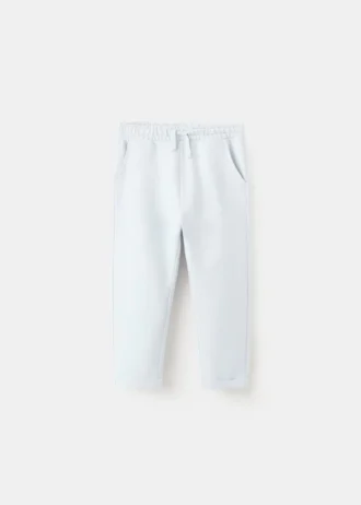 Pantalon de jogging en coton avec cordon de serrage