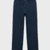 Pantalon de jogging en coton avec cordon de serrage