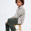 Pantalon de jogging en coton avec cordon de serrage