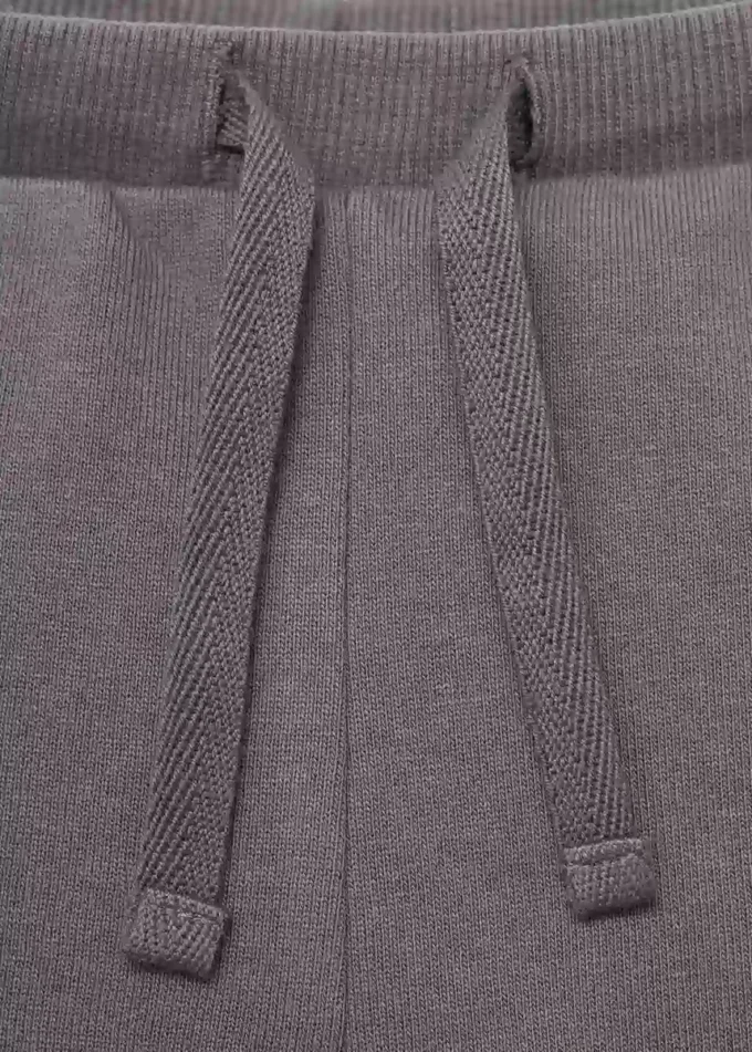 Pantalon de jogging en coton avec cordon de serrage Pantalon de jogging en coton avec cordon de serrage
