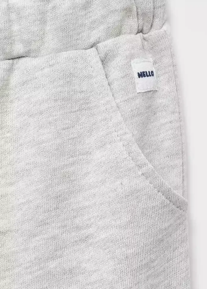 Pantalon de jogging en coton avec cordon de serrage Pantalon de jogging en coton avec cordon de serrage