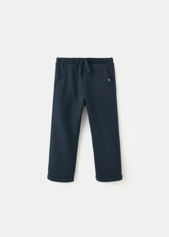 Pantalon de jogging en coton avec cordon de serrage