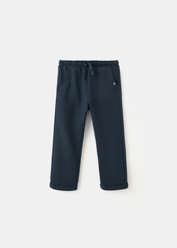 Pantalon de jogging en coton avec cordon de serrage