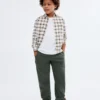 Pantalon de jogging en coton avec cordon de serrage