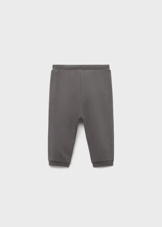 Pantalon de jogging en coton avec cordon de serrage Pantalon de jogging en coton avec cordon de serrage