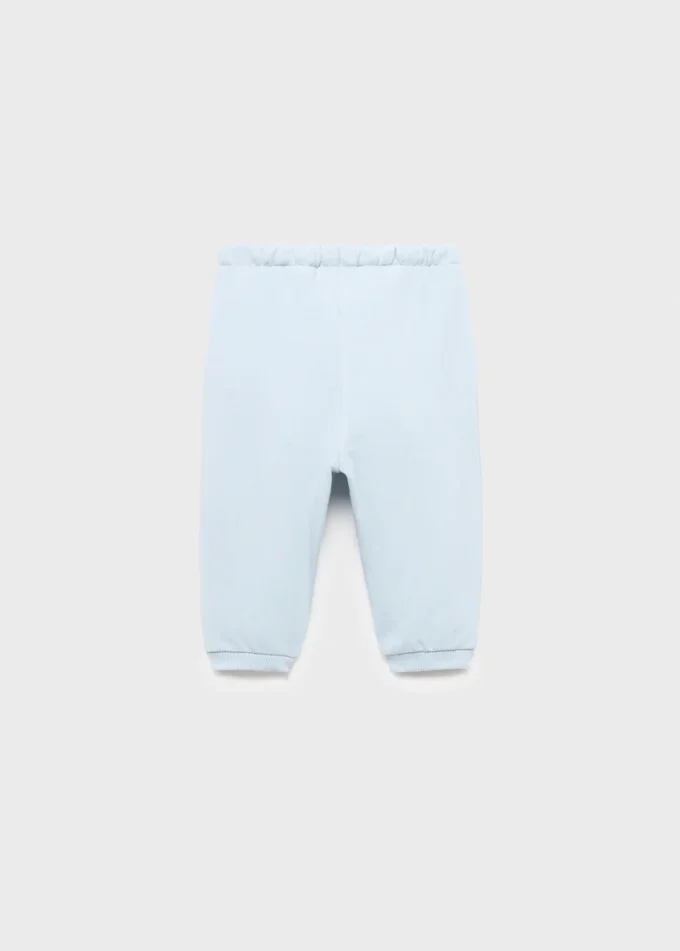 Pantalon de jogging en coton avec cordon de serrage Pantalon de jogging en coton avec cordon de serrage