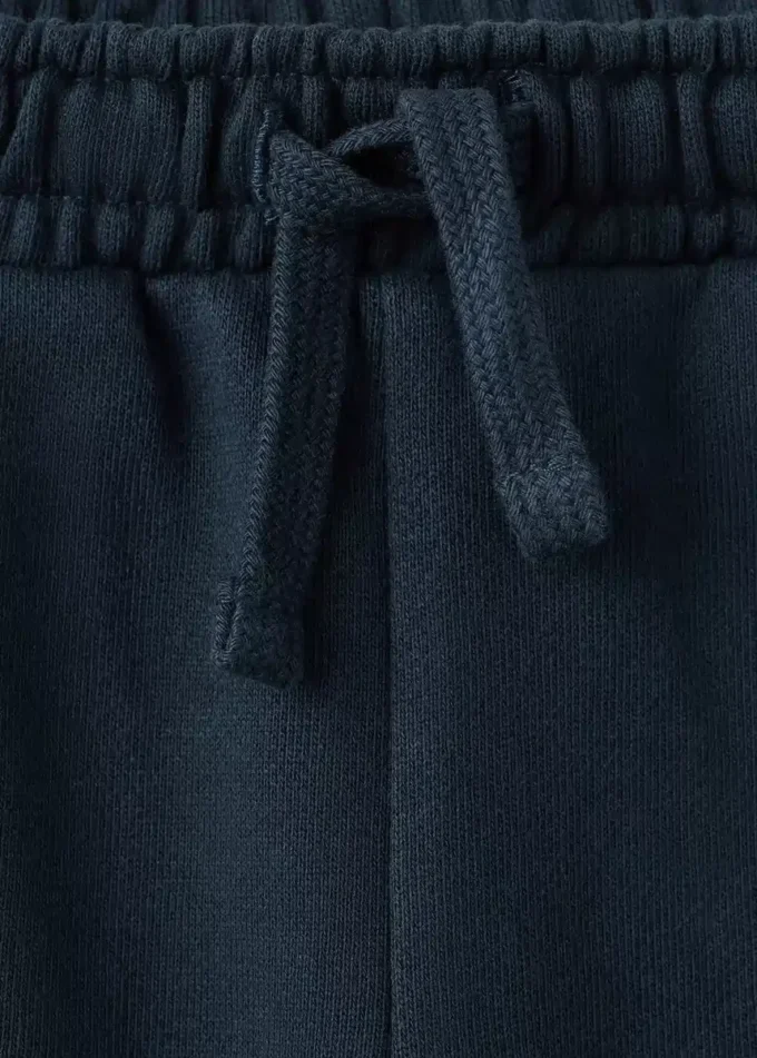 Pantalon de jogging en coton avec cordon de serrage