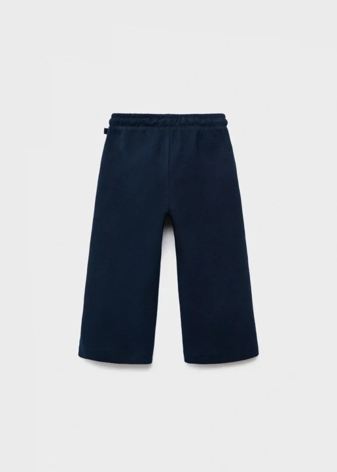 Pantalon de jogging en coton avec cordon de serrage