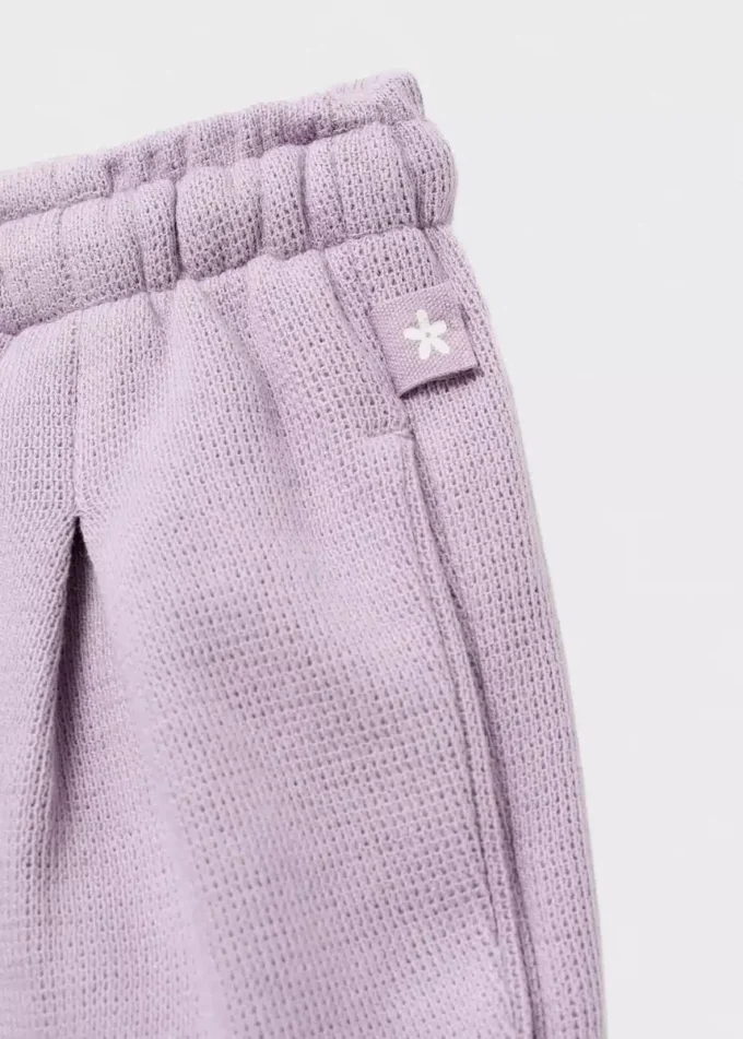 Pantalon de jogging en coton avec cordon de serrage